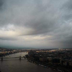 Budapest before the strom