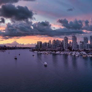 False Creek, Vancouver, British Columbia, Canada.