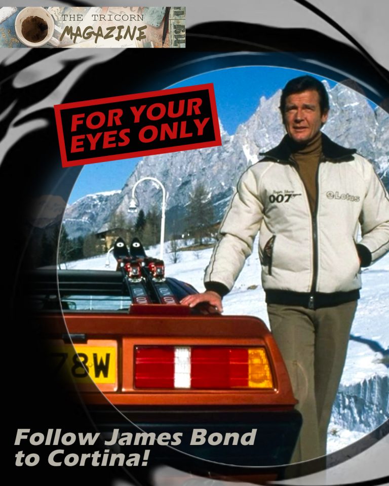For your eyes only: Follow James Bond to Cortina!